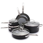 Greenpan Chatham 10-PIECE Hard Anodized Ceramic Nonstick Cookware Set New. Price: $258.99.