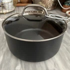 Viking 3 Quart Saucepan Hard Anodized Nonstick Black. New. Price: $79.99.