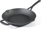 Pre Seasoned Cast Iron 12" Skillet New. Price: $77.99.