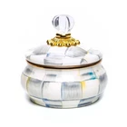 Brand New Mackenzie Chulds Sterling Check Squashed Pot. Price: $98.00.