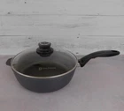 Swiss Diamond Classic Nonstick Saute Pan With Lid, 3.2 Quart New. Price: $149.95.