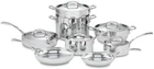 Cuisinart FCT-13 French Classic Tri Ply Stainless Steel Piece Cookware New. Price: $697.99.
