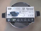 Iko 11 Diamond Ceramic Non Stick Grill Pan With Lid 100% Free Of Toxins New!. Price: $32.95.