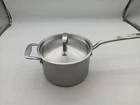Made Cookware 4 Qt Stainless Steel Clad Saucepan New. Price: $169.99.
