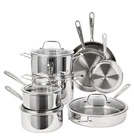 T-fal Tri-ply 13-PIECE Stainless Steel Cookware Set Brand New!. Price: $249.99.