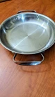 Cuisinart Stainless Steel Skillet With 2 Handle 9.5 " Saute Pan No Lid Vintage Used. Price: $25.45.