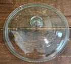 Vintage Unmarked Wagner Clear Glass Lid C-10 Fits 12 Dutch Oven Pan Usa Used. Price: $41.99.