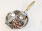 David Burke 8 Inch Auro Stainless Steel Frying Pan Gold Handle Commercial New. Price: $37.95.