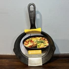 Goodcook Cast Iron 8 In Skillet New. Price: $12.00.