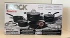 The Rock By Starfrit 10-PIECE Cookware Set New. Price: $49.50.
