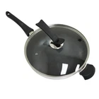 Ciwete 12 Inch Stainless Steel With Nonstick Coating Fry Wok Lid New. Price: $41.99.