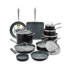 Greenpan 17 Piece Nonstick Swift Cookware Set, Ceramic Pfas-free Pots & Pans ... New. Price: $253.65.