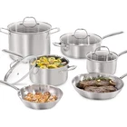 Guy Fieri Flavortown Piece Stainless Steel Cookware FL1P-SET10 New. Price: $259.99.
