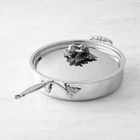 Ruffoni Opus Prima Hammered Stainless-steel Saut Pan With Garlic Knob, 3.5-QT, New. Price: $448.88.