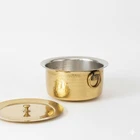 P-tal Ptal Brass Stock Pot Lid Naturally Nonstick And Toxin Pasta New. Price: $193.10.