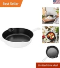 Elegant 8.5-INCH Staub Cast Iron Deep Skillet White With Perfect Browning New. Price: $305.99.