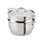 All-clad E414S564 5-QUART Steamer New. Price: $182.61.