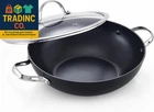 Everyday Pan With Glass Lid, Chef's 12-INCH Hard Anodized Nonstick All Purpo New. Price: $97.99.