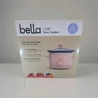 Bella 1.5QT Slow Cooker, Fits-anywhere Kitchenware In Blossom New. Price: $21.99.