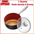 1 Quart With Lid, Ultra Nonstick Ceramic Small Pot New. Price: $35.90.