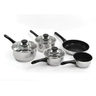Berghoff Vision 5 Piece Cookware Set Studio Stainless Pots And Pans Nwt Box New. Price: $169.00.