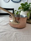 Mauviel M'heritage M'200 Sauce Pan (no Lid!!), Brass Handle, 1.8-QT New. Price: $135.00.