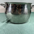 Kirkland Signature 8.5 Qt Covered Stockpot 18/10 Stainless Steel No Lid Used. Price: $37.39.