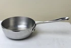 All-clad 6.5" Stainless Steel Saucier 1 Qt Chefs Pan Pot No Lid Used. Price: $67.95.