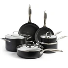 Greenpan Canterbury Hard Anodized Healthy Ceramic Nonstick, 10 Piece Cookware New. Price: $259.79.