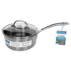 Viking 3-PLY Polished Stainless Steel Saucepan With Lid New. Price: $49.99.