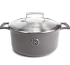 Saveur Selects Voyage Series Enameled Cast Iron Casserole, 5-QUART Dutch Oven New. Price: $55.00.