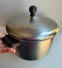 Vintage Farberware 4 Quart Sauce Pan Pot W/lid Clad Aluminum Stainless Steel Euc Used. Price: $10.95.