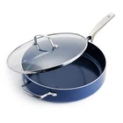 5 Quart Blue Diamond Nonstick Saute Pan With Lid Stainless Steel Heat Safe New. Price: $73.86.