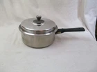 Vtg Vollrath Radiant Queen 18/8 Stainless Steel Sauce Pan W/lid 2 Qt Used. Price: $32.95.
