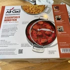 All Clad Essentials Nonstick 7-QT Covered Multi-pot W/insert & Lifetime Warranty New. Price: $109.75.
