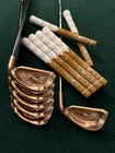 Ping Isi Set - Becu Copper Modern Hardware Look Used. Price: $1388.00.
