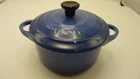 Blue " 24 Oz Mini Cocotte Creuset Petite Dutch Oven Casserole Nwt New. Price: $56.25.