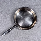 Wolfgang Puck 10" Omelet Pan Cafe Collection Stainless Steel Frying Skillet Used. Price: $19.98.