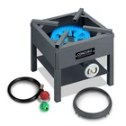 Concord Professional 16" Single Banjo Wok Burner With Stand New. Price: $129.98.