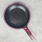 Corning Visions Cranberry 9 Skillet Frying Pan Non Stick Glass Usa Used. Price: $22.78.