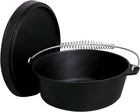King Kooker 16 Qt. Seasoned Cast Iron Dutch Oven With Lid, Black (c... New. Price: $150.91.