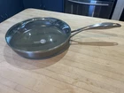 Greenpan Signature Edition 10 Frying Skillet Ceramic Nonstick Pfas-free Lid Used. Price: $18.75.