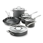 Calphalon Signature 10PC Cookware Cooking Pans Lids Set - Gray (1948248) Nib New. Price: $599.99.