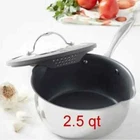 Princess House Heritage Signature 2.5-QT Nonstick Straining Saucepan (10619) New. Price: $119.95.