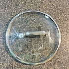 Pampered Chef Glass Pot Lid Replacement # 100197 New W/ Sticker Fast Shipping. Price: $16.00.