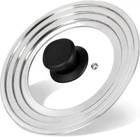Universal Lid For Pots And Pans Skillets, Stainless Steel Cover Fits 6-7-8 New. Price: $18.50.