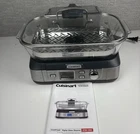 Cuisinart STM-1000 Cookfresh Digital Glass Steamer New Open Box. Price: $110.00.