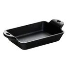 Lodge Cast Iron Rectangle Mini Server, 10 Ounce New. Price: $30.95.