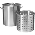 Gasone Stainless Steel With Basket 64QT Lid Quarts New. Price: $172.45.
