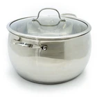 David Burke Prestige 16.5 Quart Stock Pot With Lid New. Price: $100.46.